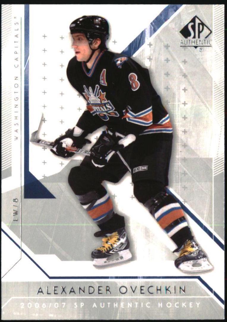 2006 SP Authentic Alexander Ovechkin #1 card