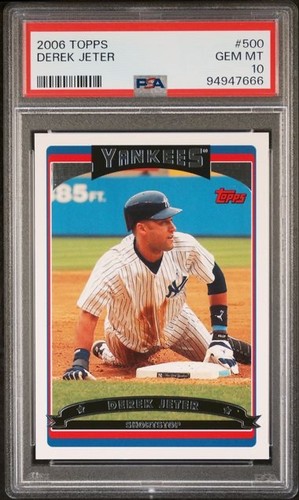 2006 Topps Derek Jeter #500 card