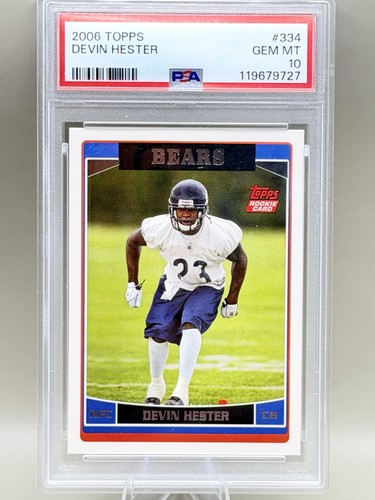 2006 Topps Devin Hester #334 card