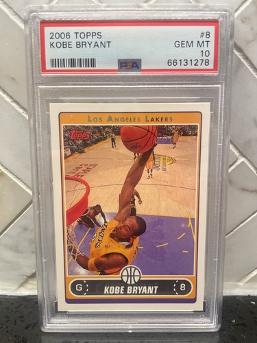 2006 Topps Kobe Bryant #8 card
