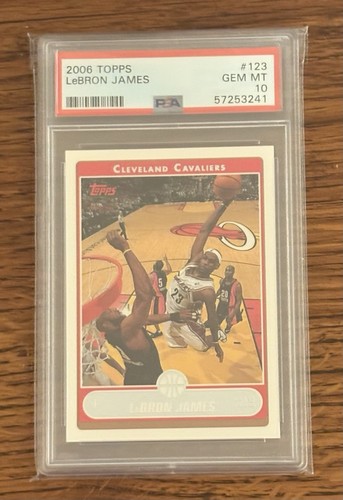 2006 Topps LeBron James #123 card