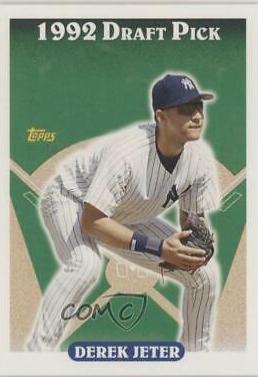 2006 Topps Rookie of the Week Derek Jeter #18 card