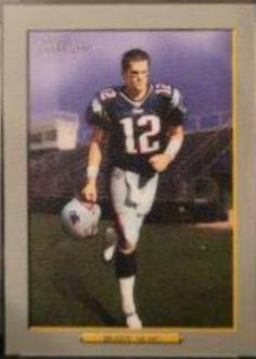 2006 Topps Turkey Red Tom Brady [Press Box in Background] #280 card