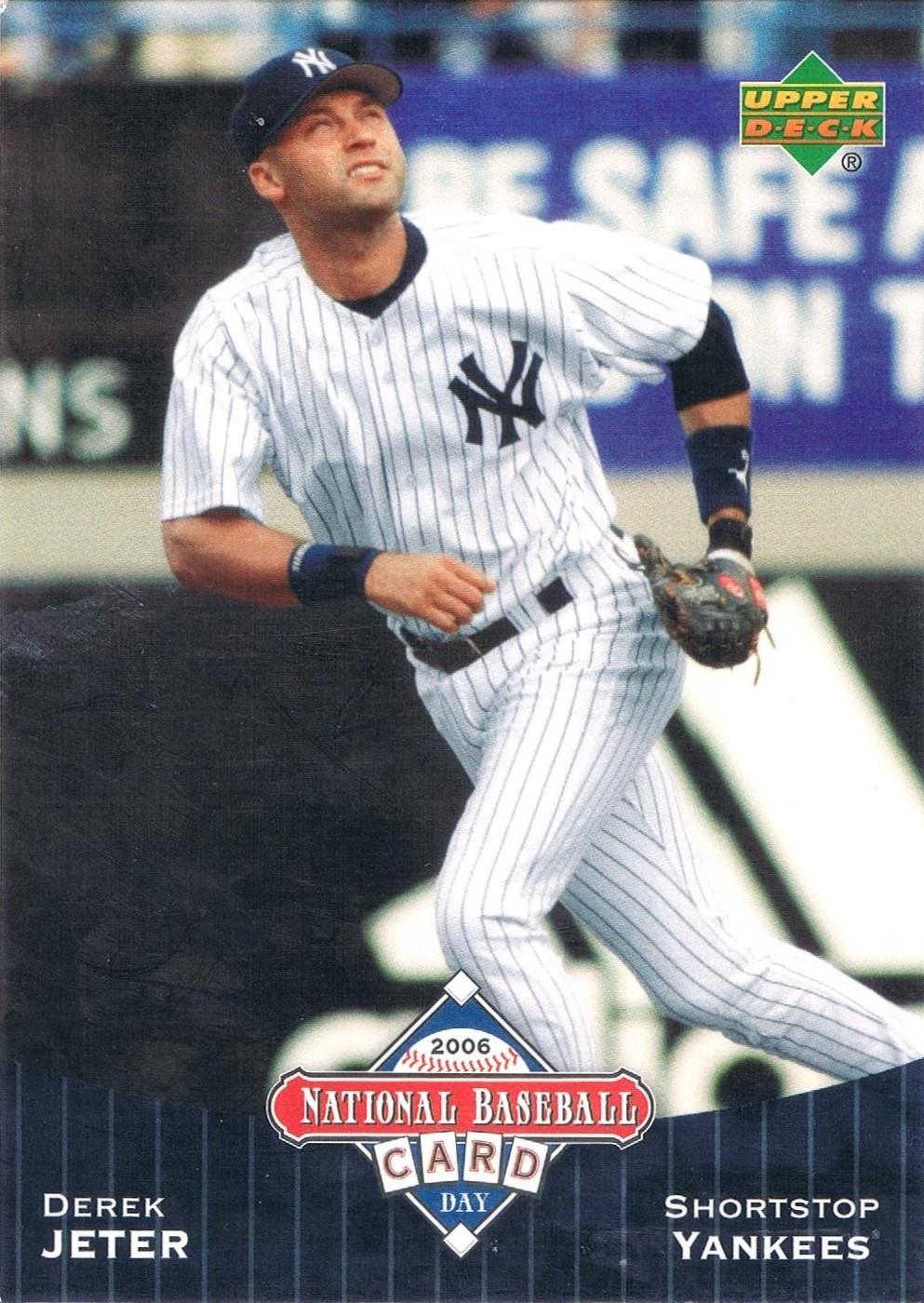 2006 Upper Deck National Baseball Card Day Derek Jeter #UD6 card