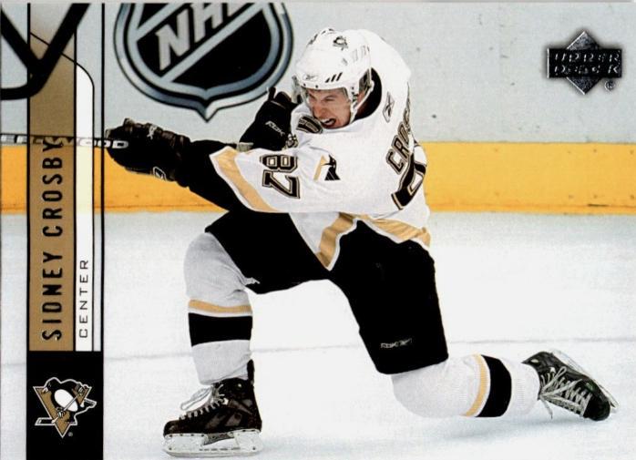 2006 Upper Deck Sidney Crosby #155 card