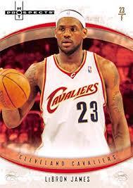 2007 Fleer Hot Prospects Lebron James #5 card