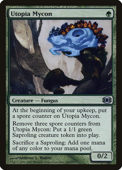 2007 Future Sight Utopia Mycon #140 card