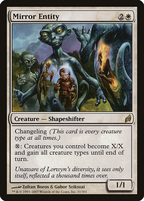2007 Lorwyn Mirror Entity #31 card