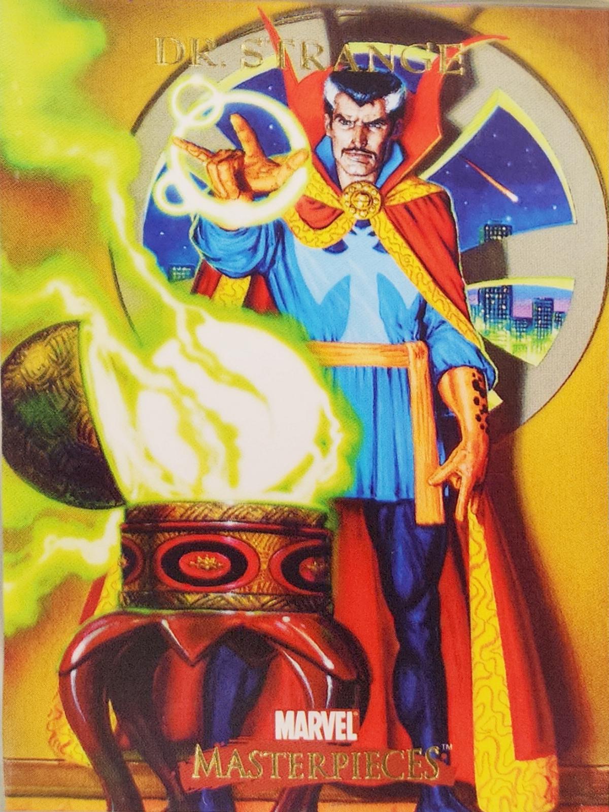 2007 Masterpieces Dr. Strange #25 card
