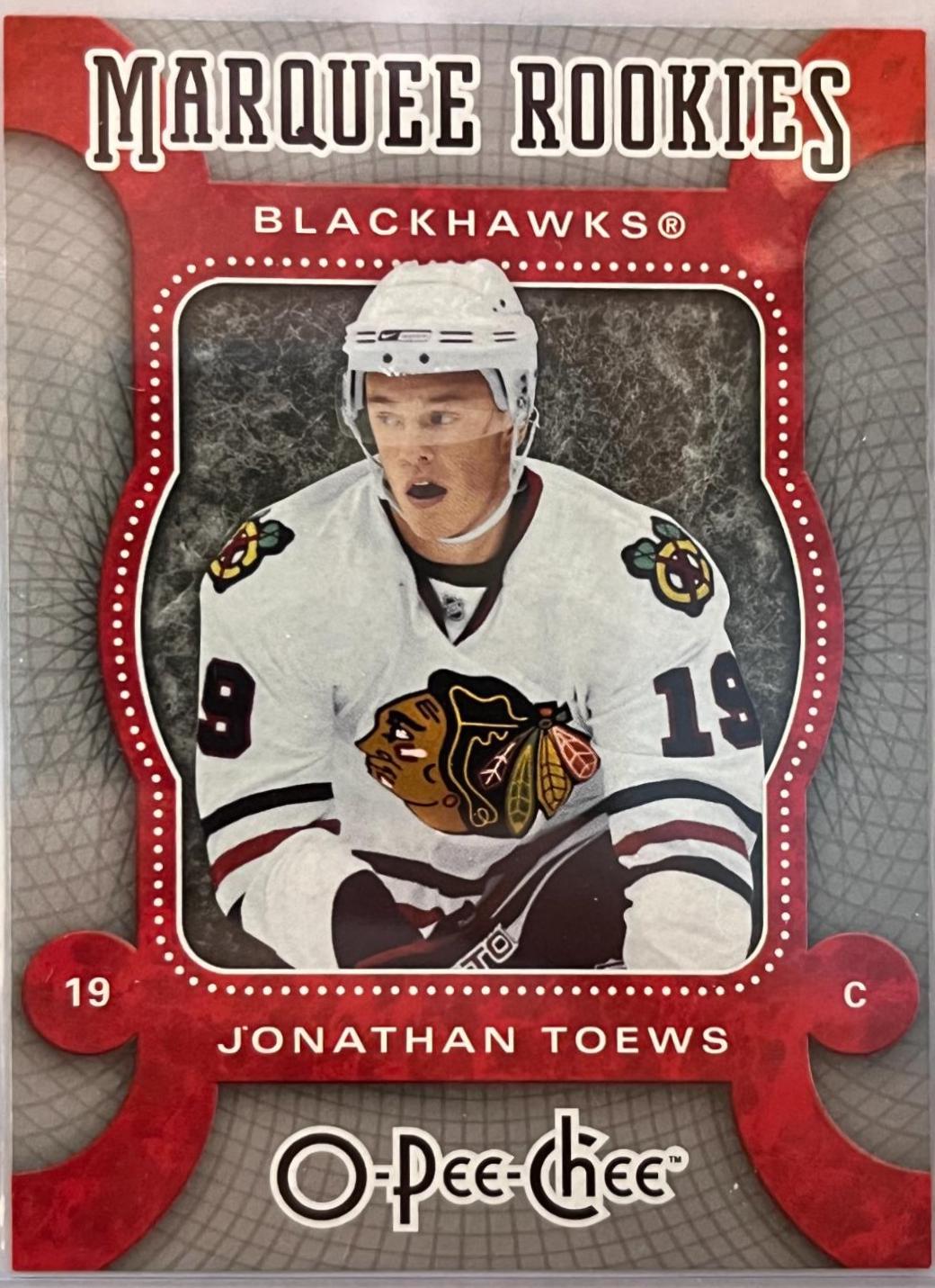 2007 O-Pee-Chee Jonathan Toews #517 card