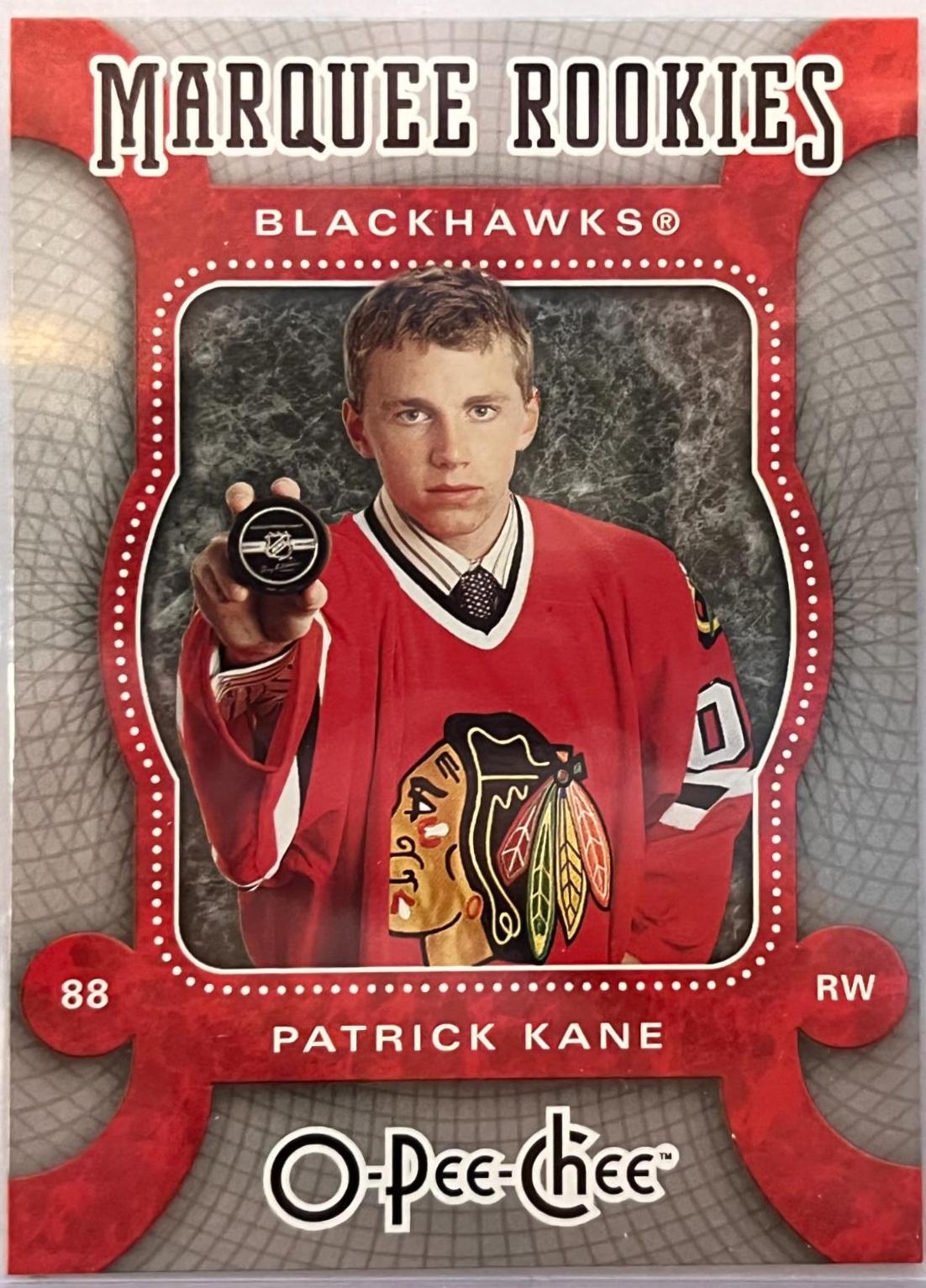 2007 O-Pee-Chee Patrick Kane #518 card