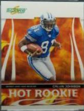 2007 Panini Score Hot Rookie Calvin Johnson #HR-5 card