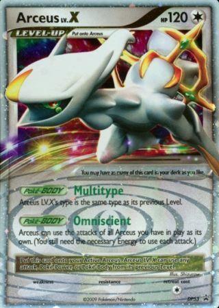 2007 Promo Arceus LV.X #DP53 card