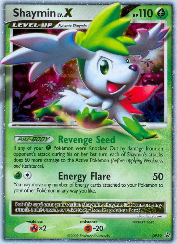 2007 Promo Shaymin LV.X #DP39 card