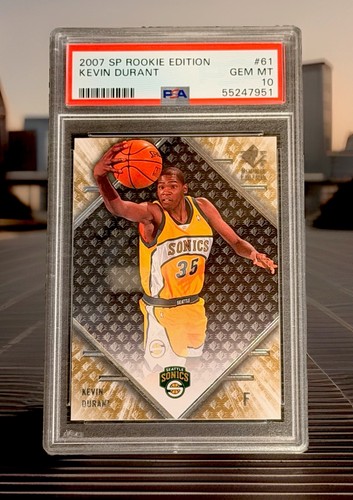2007 SP Rookie Edition Kevin Durant #61 card