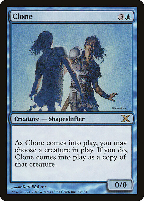 2007 Tenth Edition Clone #73 card