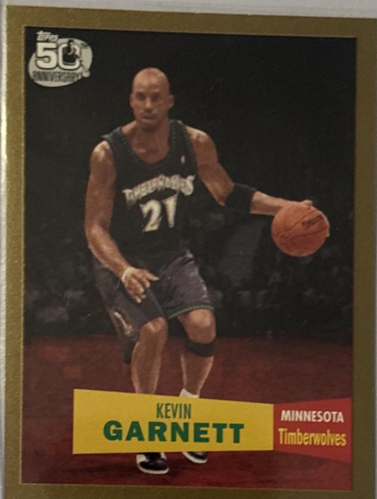 2007 Topps 1957-58 Variation Kevin Garnett [Gold] #20 card