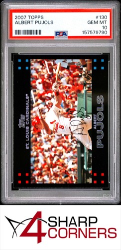 2007 Topps Albert Pujols #130 card