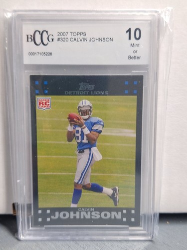 2007 Topps Calvin Johnson #320 card
