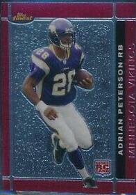 2007 Topps Finest Adrian Peterson #112 card