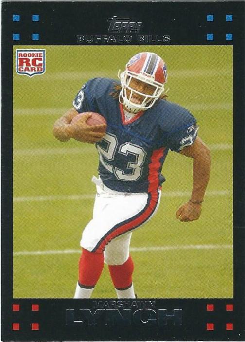 2007 Topps Marshawn Lynch #302 card