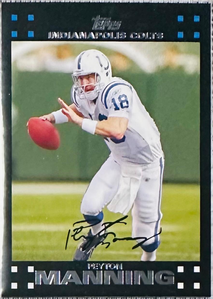 2007 Topps Peyton Manning #21 card