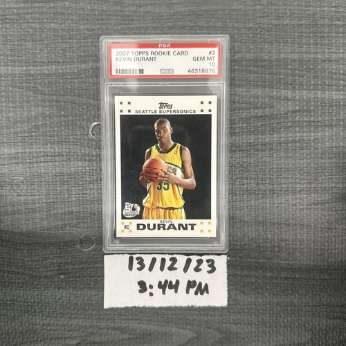 2007 Topps Rookie Card Kevin Durant #2 card