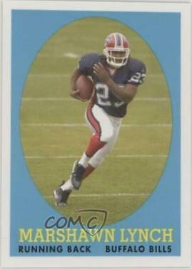 2007 Topps Turn Back the Clock Marshawn Lynch #15 card