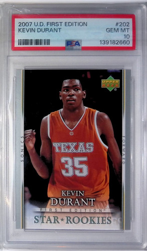 2007 Upper Deck First Edition Kevin Durant #202 card