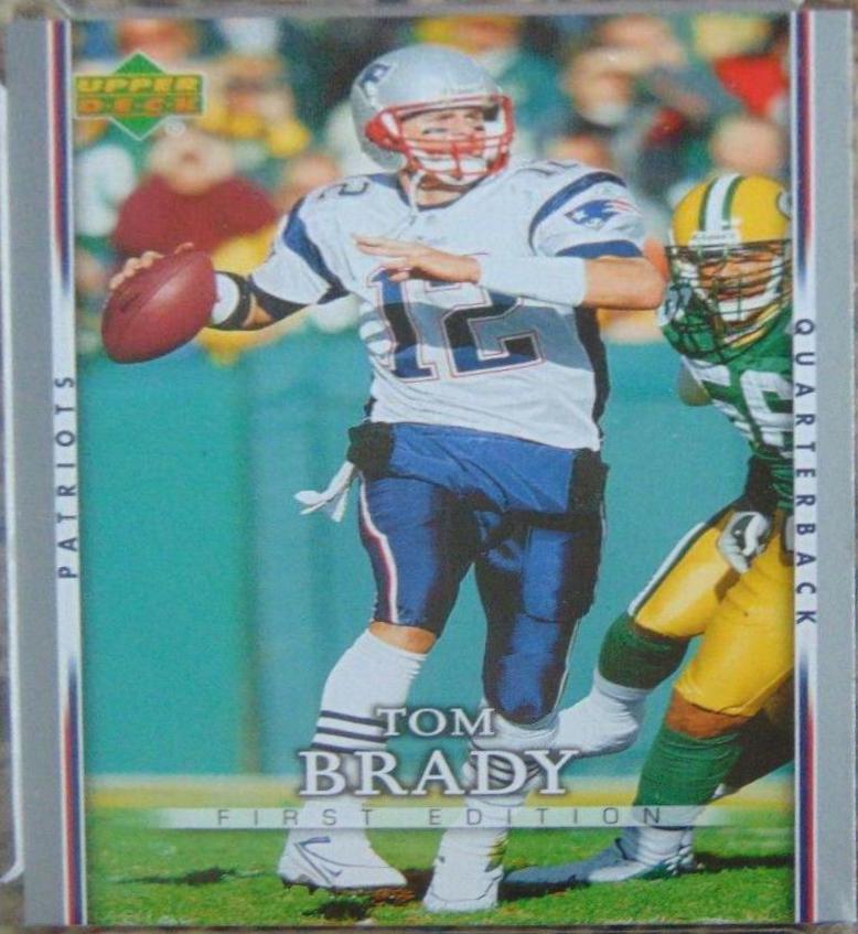 2007 Upper Deck First Edition Tom Brady #56 card