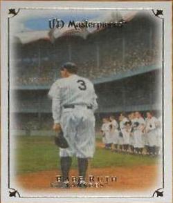 2007 Upper Deck Masterpieces Babe Ruth #2 card