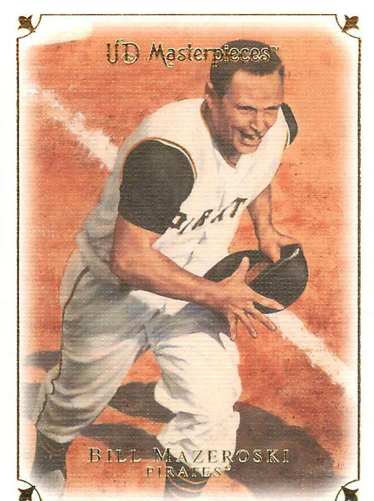 2007 Upper Deck Masterpieces Bill Mazeroski #4 card
