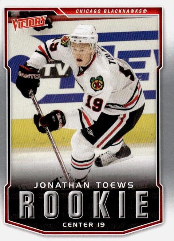 2007 Upper Deck Victory Jonathan Toews #316 card