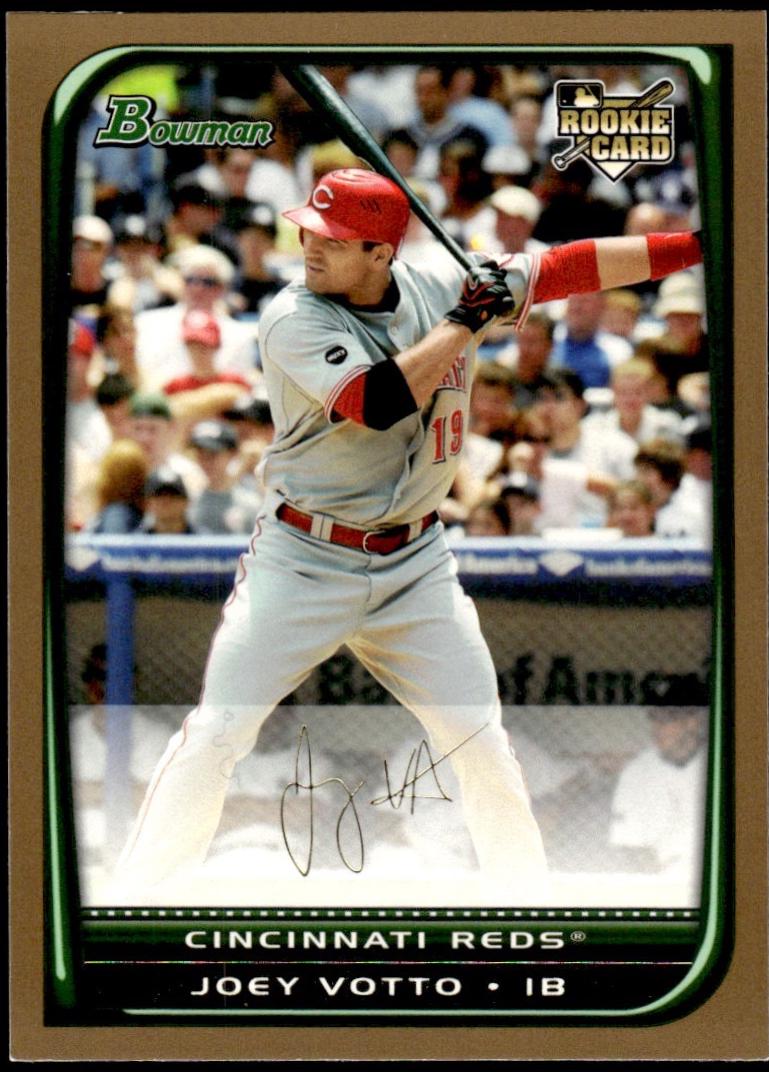 2008 Bowman Draft Picks & Prospects Joey Votto [Gold] #BDP9 card