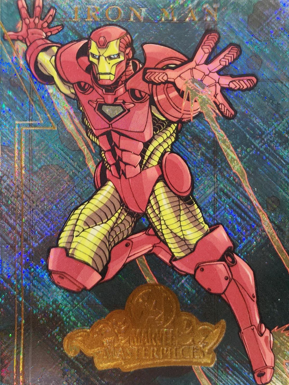 2008 Masterpieces Avengers Iron Man #A5 card