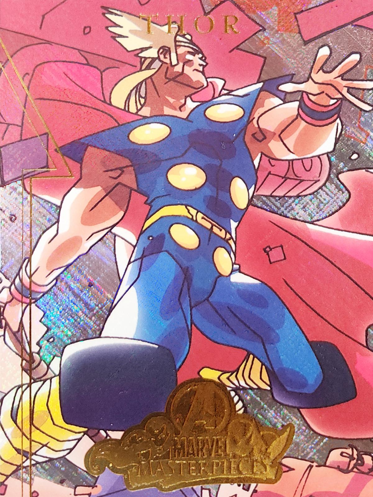 2008 Masterpieces Avengers Thor #A7 card