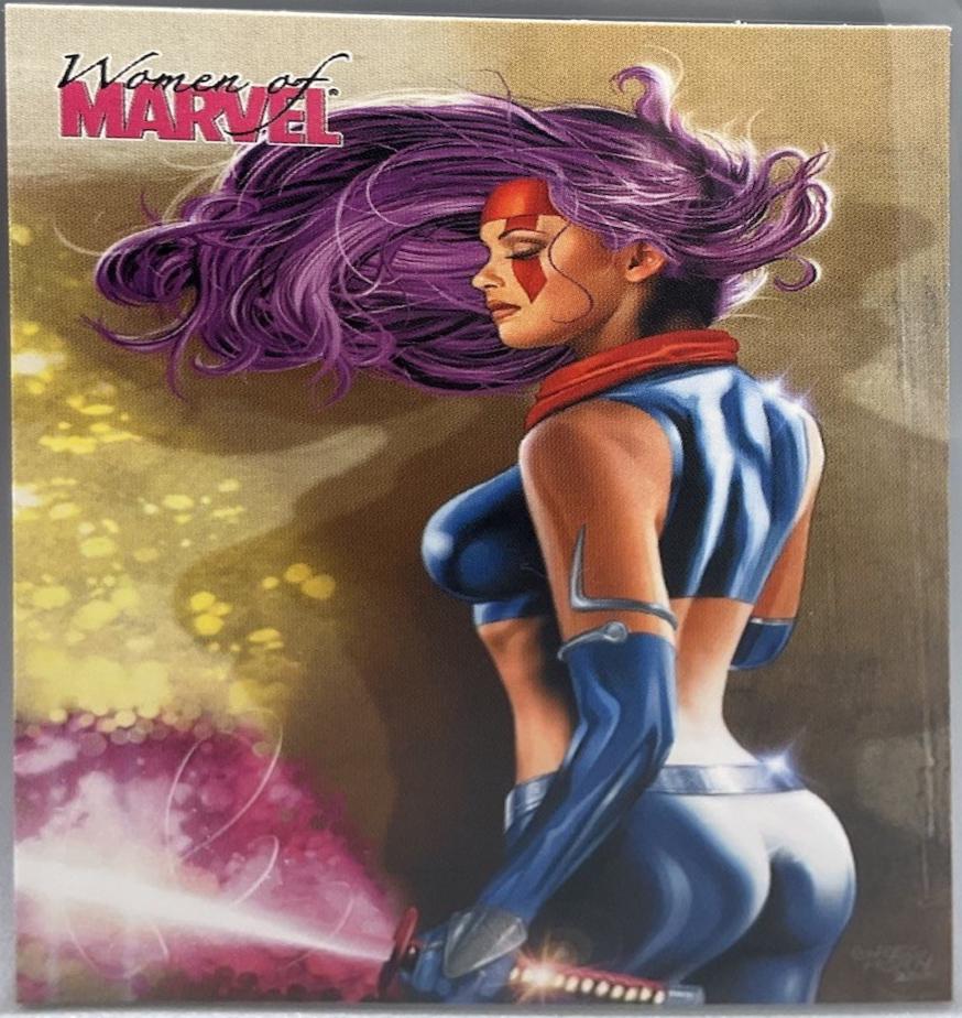 2008 Rittenhouse Women of Marvel Psylocke #51 card