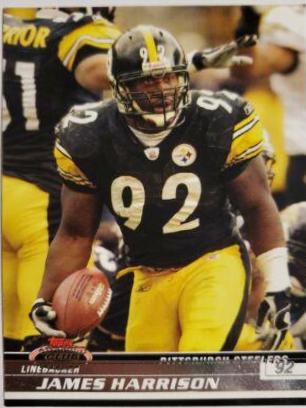 2008 Stadium Club James Harrison #87 card