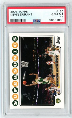2008 Topps Kevin Durant #156 card