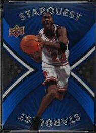 2008 Upper Deck Starquest Michael Jordan [Blue] #SQ-20 card