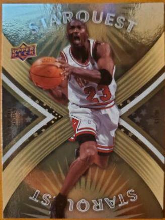 2008 Upper Deck Starquest Michael Jordan [Gold] #SQ-20 card