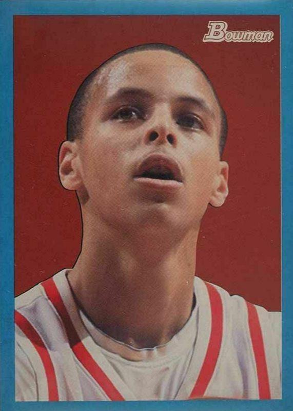 2009 Bowman '48 Stephen Curry [Blue] #106 card