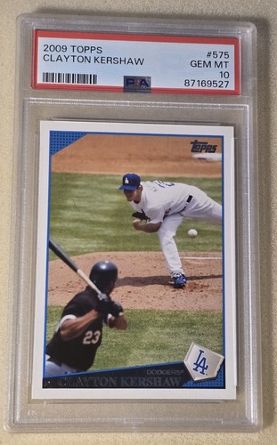 2009 Topps Clayton Kershaw #575 card