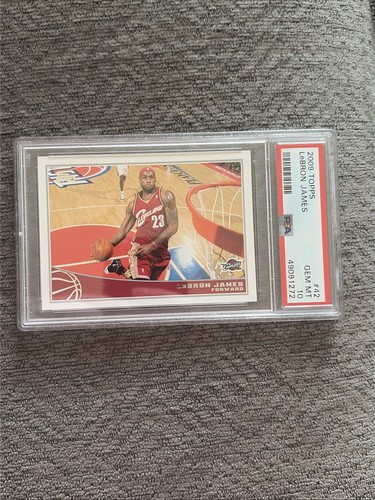 2009 Topps LeBron James #42 card