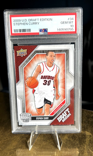2009 Upper Deck Draft Edition Stephen Curry #34 card