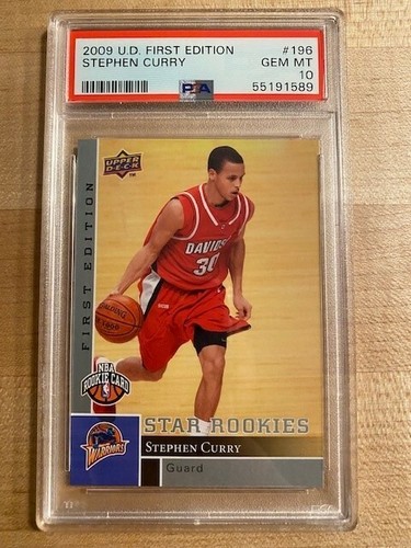 2009 Upper Deck First Edition Stephen Curry #196 card