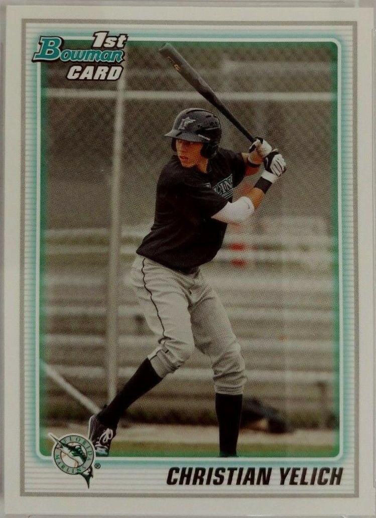 2010 Bowman Draft Picks & Prospects Christian Yelich #BDPP78 card