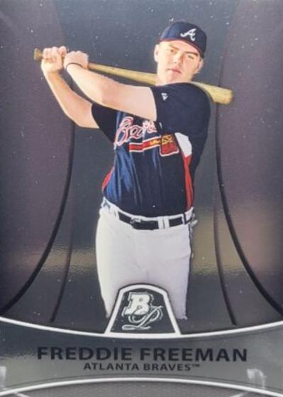 2010 Bowman Platinum Prospects Freddie Freeman #PP13 card