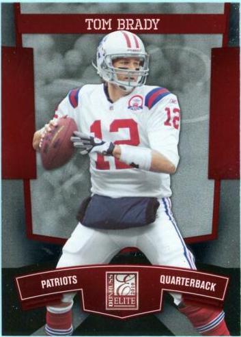 2010 Panini Donruss Elite Tom Brady #59 card