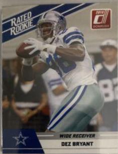 2010 Panini Donruss Rated Rookies Dez Bryant #32 card